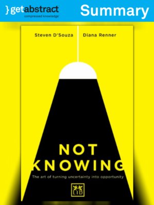 cover image of Not Knowing (Summary)